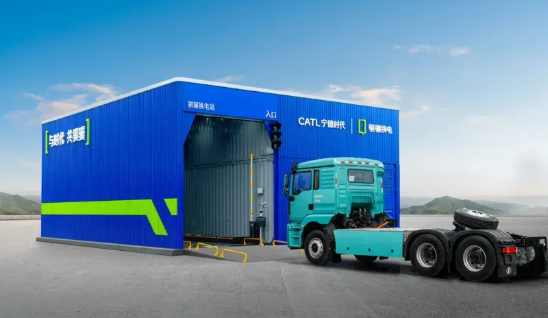 CATL subsidiary opens 1,250 km heavy-truck battery swap route