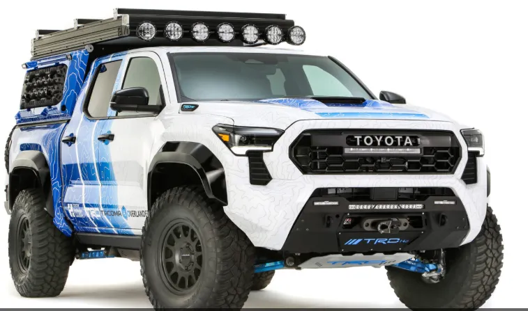 Toyota Unveils Tacoma H2-Overlander FCEV with 547hp Output