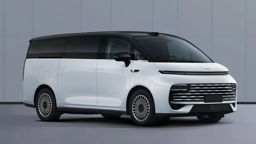 Geely Reveals Galaxy V900 EREV Minivan in China