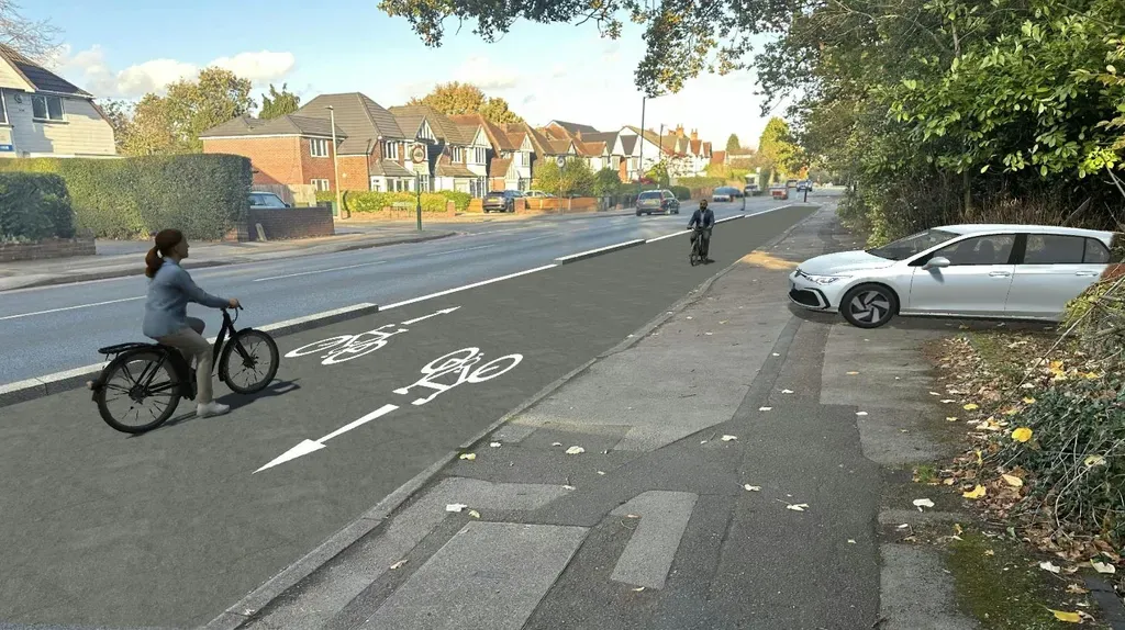 Solihull proposes segregated cycle-route upgrades on Blossomfield Road