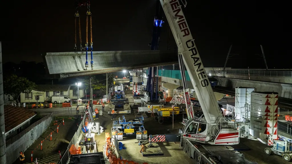 Newport to become level-crossing free as Melbourne project nears completion