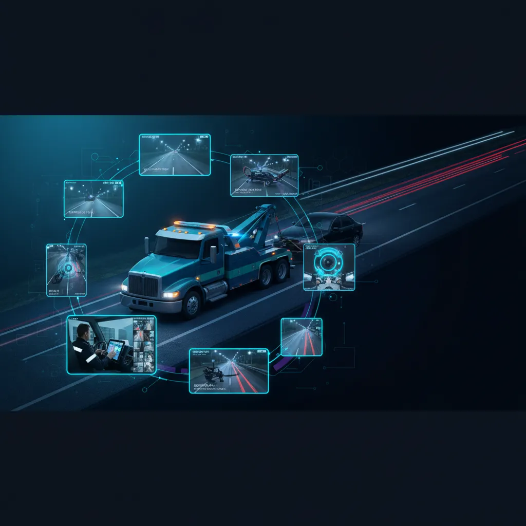 360° Camera Coverage for Towing Fleets