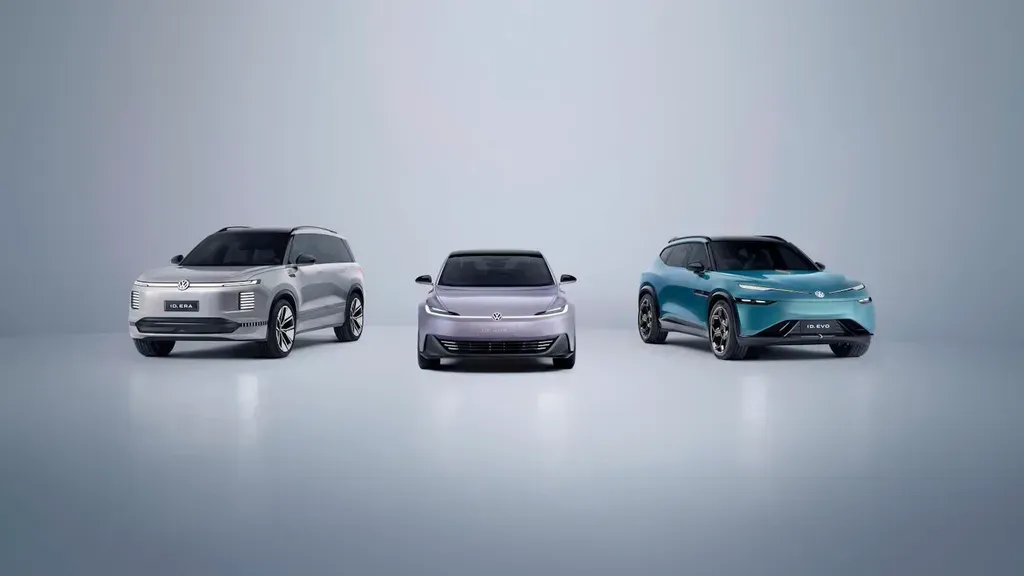 Volkswagen Reveals New Electric Concept Cars for China Market