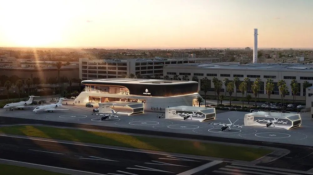 Archer to turn Los Angeles airport into an electric air-taxi hub