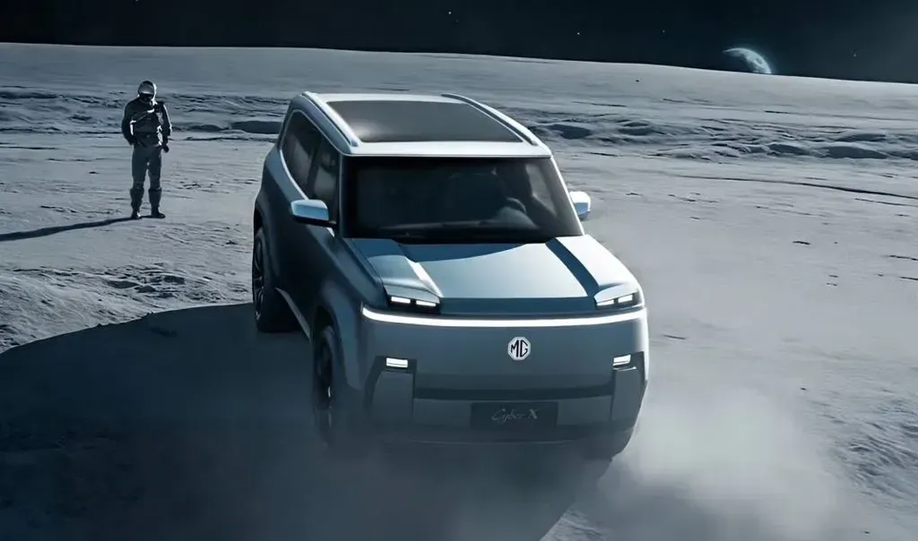 MG Launches Cyber X Electric SUV with Distinctive Design