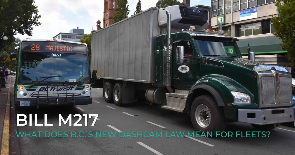 B.C. requires dashcams for heavy commercial vehicles
