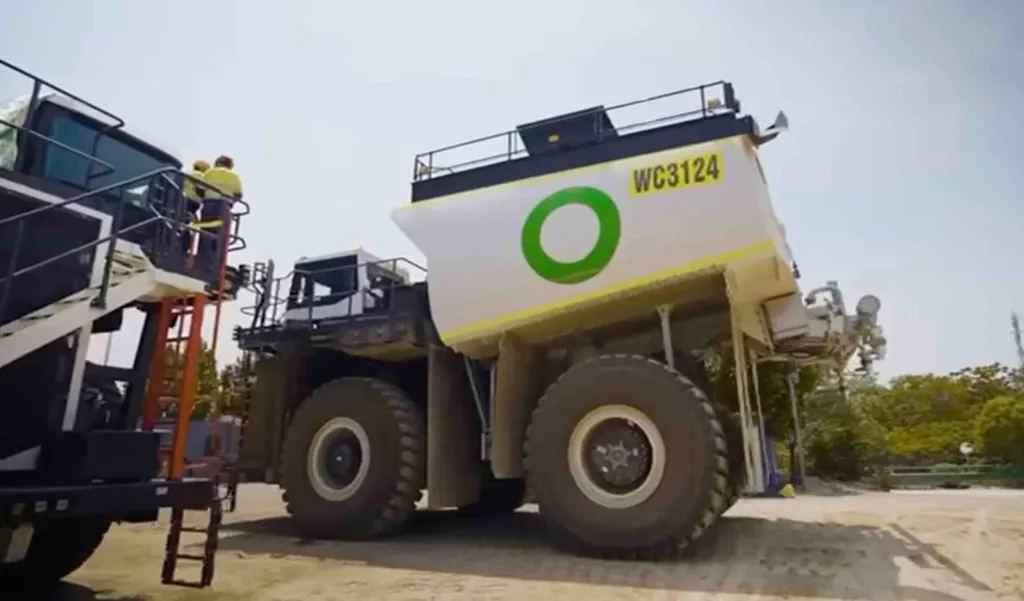 Fortescue tests electric 150-tonne water truck ahead of Pilbara rollout