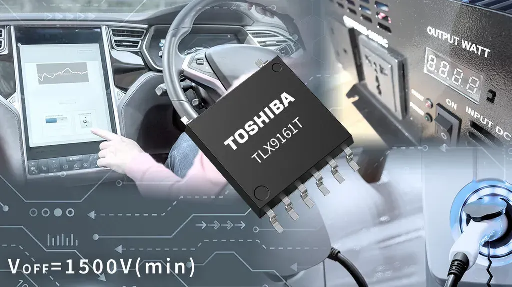 Toshiba Launches 1,500V Photorelay for Automotive Batteries