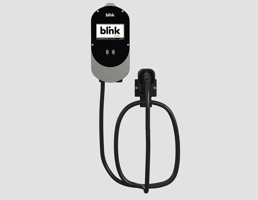 Blink launches Shasta Level 2 chargers for fleet, multifamily