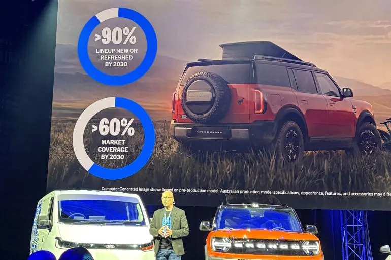 Ford outlines broader Australian product and fleet strategy through 2030