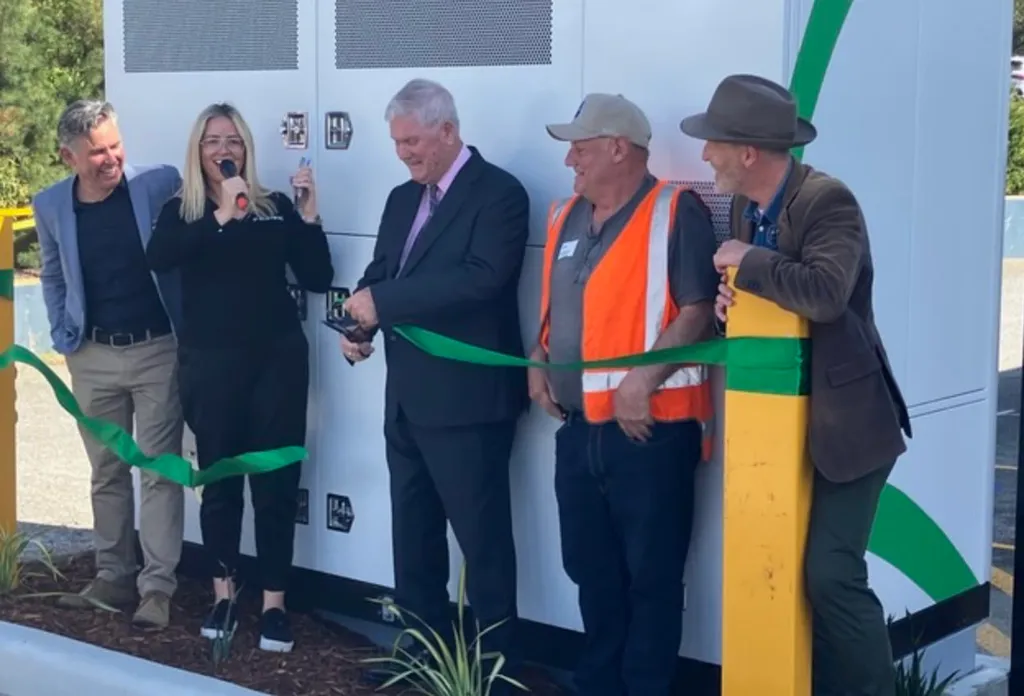Battery-backed 360kW EV charger opens in Australian first