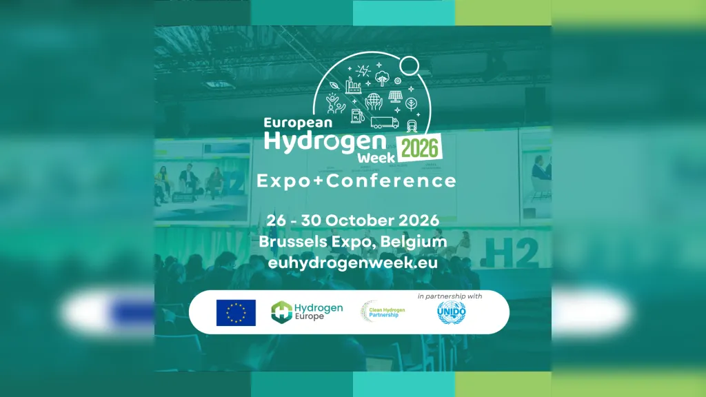 European Hydrogen Week Expo+Conference 2026 in Brussels