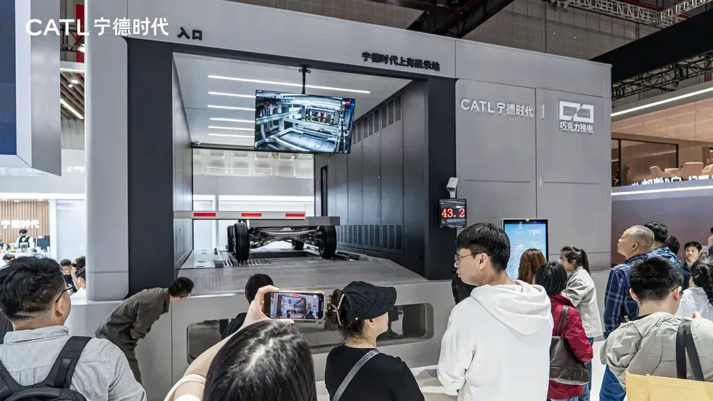 CATL Plans Expansion of Battery Swap Business into Europe