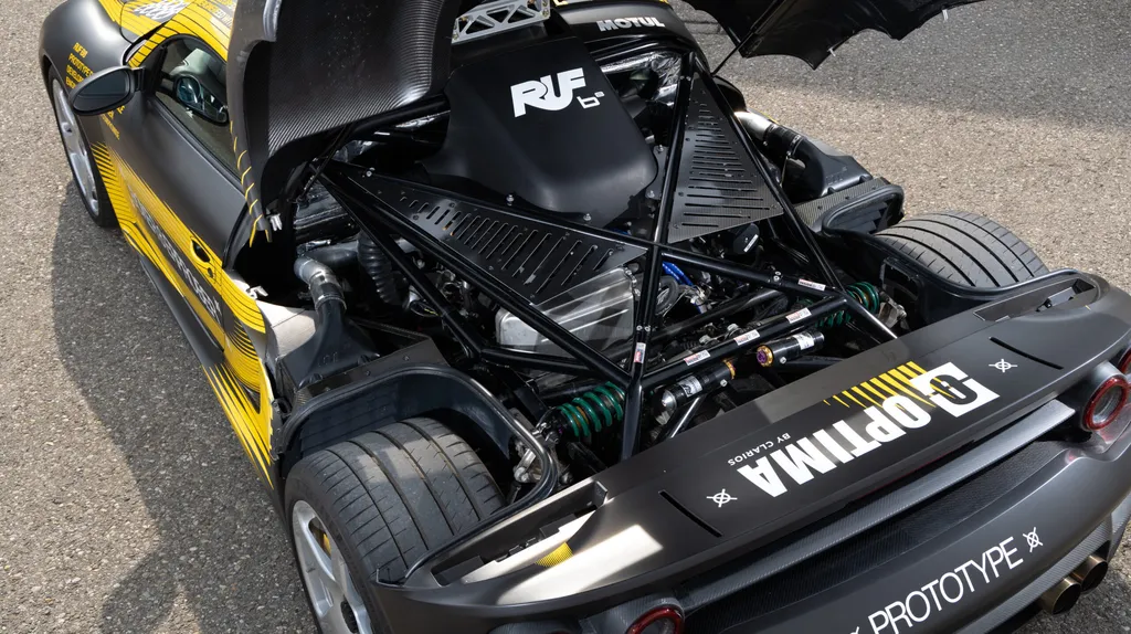 RUF debuts 1,000hp B8 boxer-eight engine at Goodwood