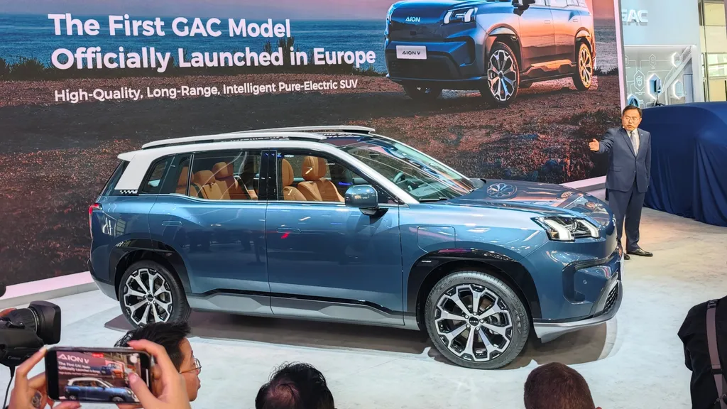 GAC Aion V Electric SUV Launched in Europe at €35,990
