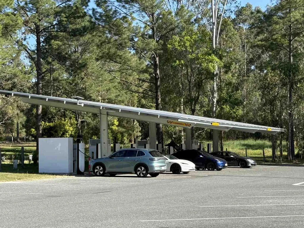 Tesla New Italy Supercharger named 2025 Charging Station