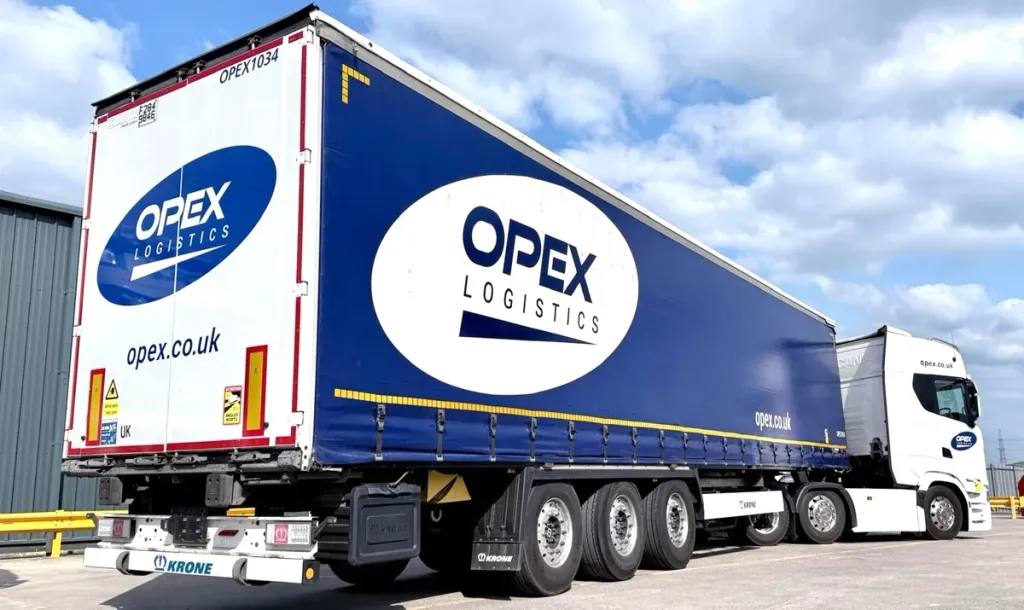 Opex Logistics expands fleet with KRONE trailers