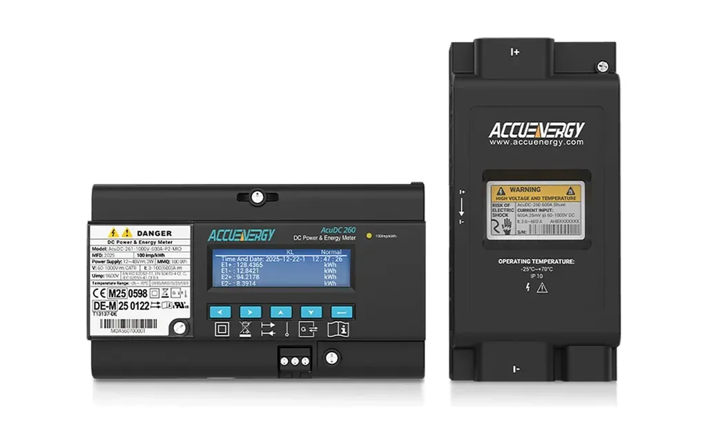 Accuenergy launches AcuDC 260 revenue-grade DC meters