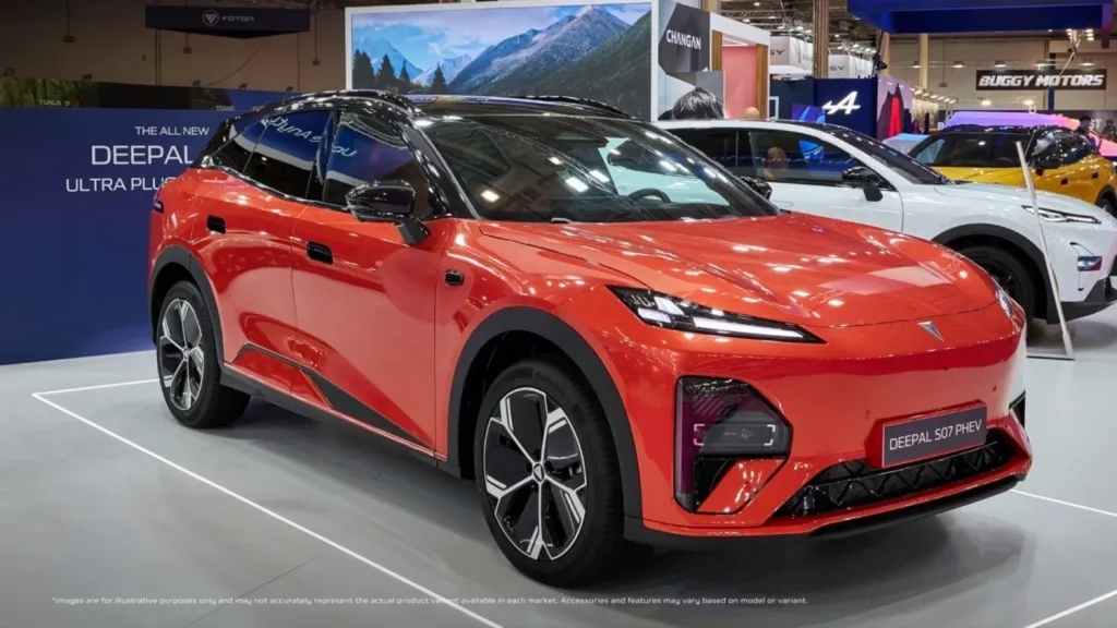 Changan Deepal S07 PHEV makes European debut in Greece
