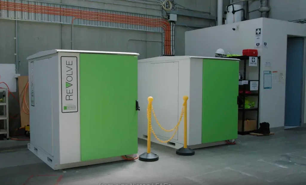 Nissan deploys second-life Leaf batteries at Victoria plant