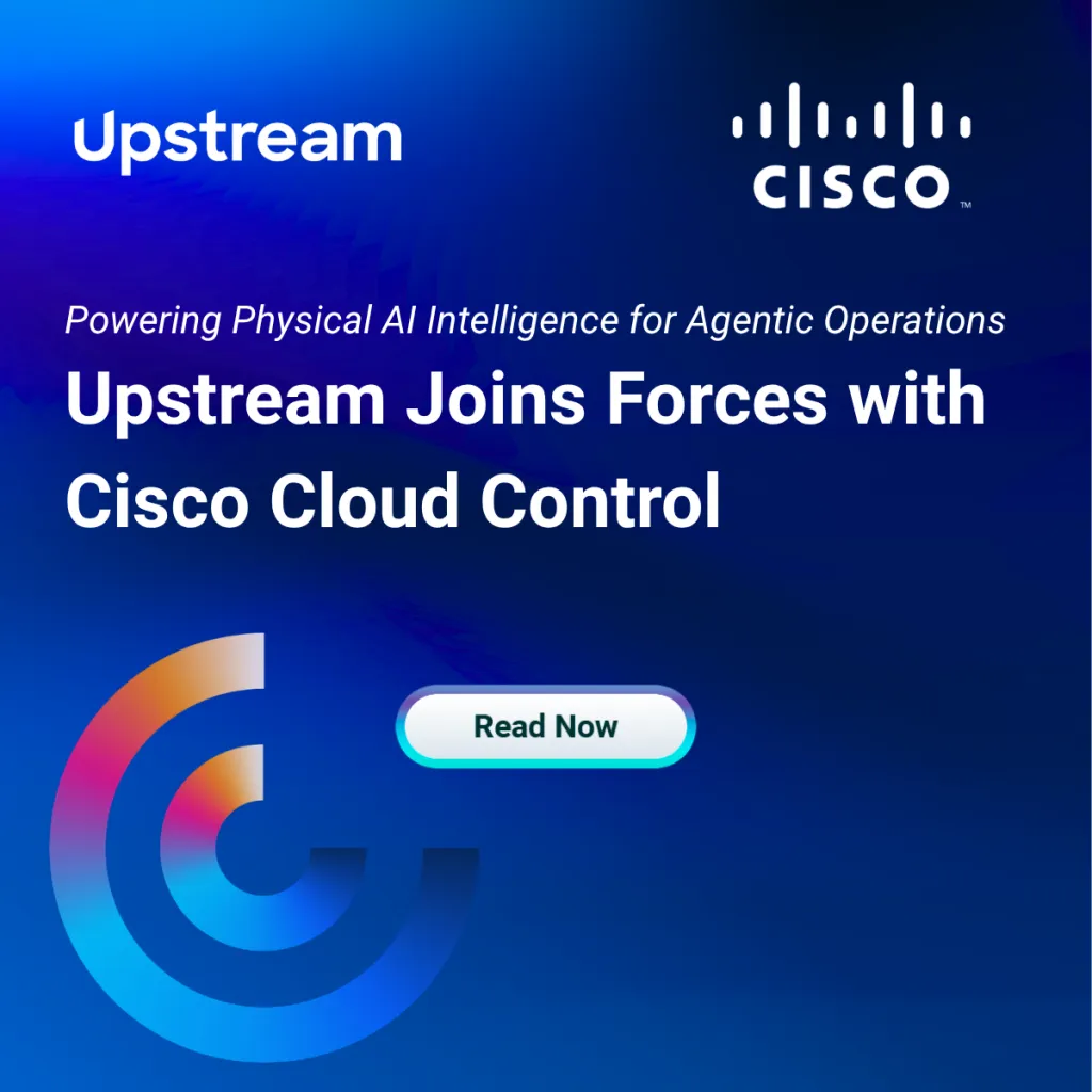 Upstream integrates vehicle intelligence with Cisco Cloud Control