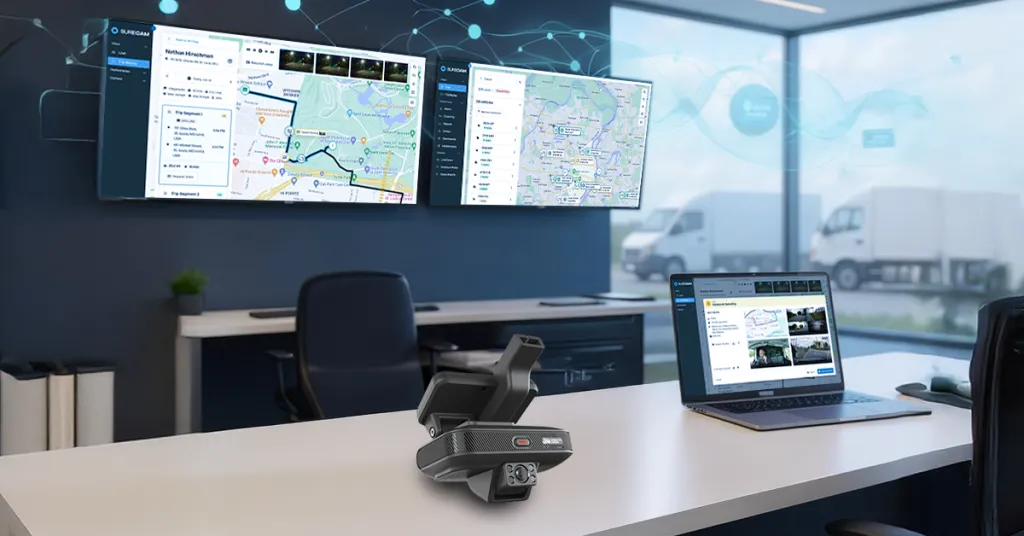 Integrating dash cams into fleet management systems