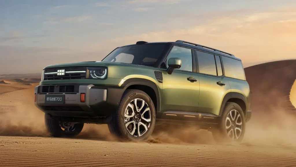 Geely opens pre-sales for 1,113hp Galaxy Zhanjian 700 SUV