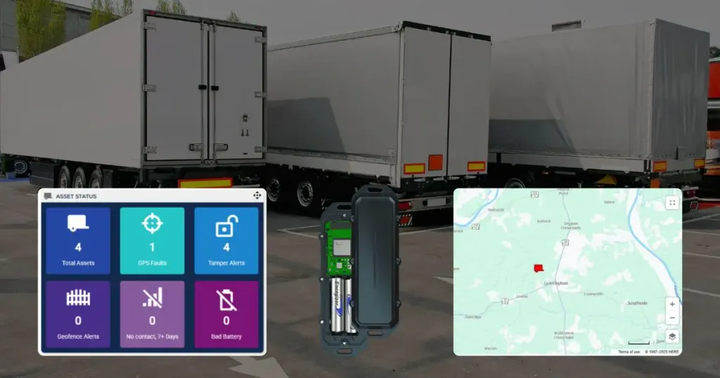 CameraMatics asset tracking for trailers and machinery
