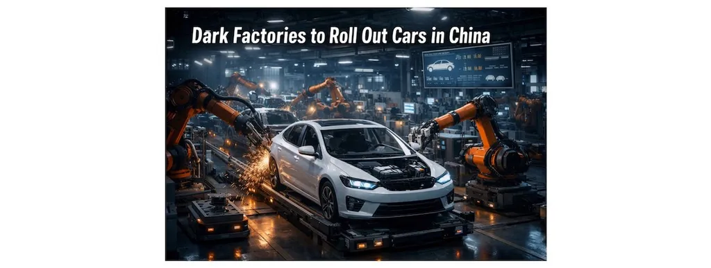 China scales automated dark factories for vehicle production