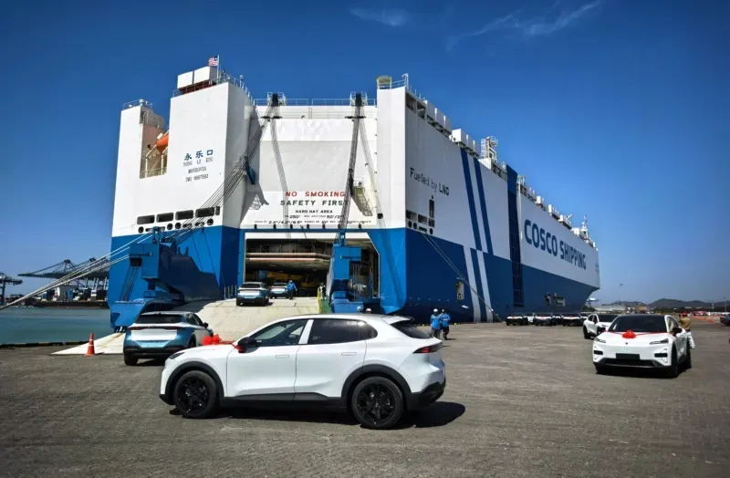 Changan exports Deepal S05 SUVs from Thailand to Europe