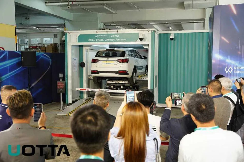 U Power Partners with SAIC and UNEX EV for Truck Battery Swapping