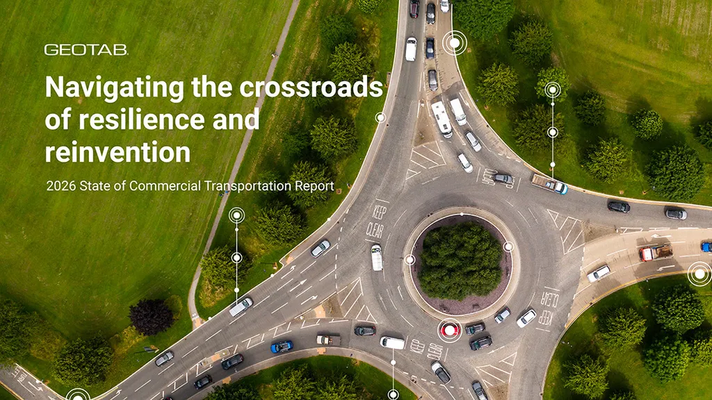 Geotab report finds UK leads Europe in fleet safety and EV adoption