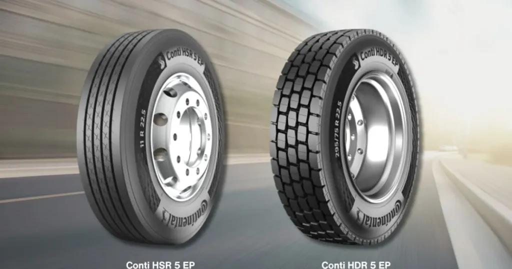 Continental launches Generation 5 regional truck tyres