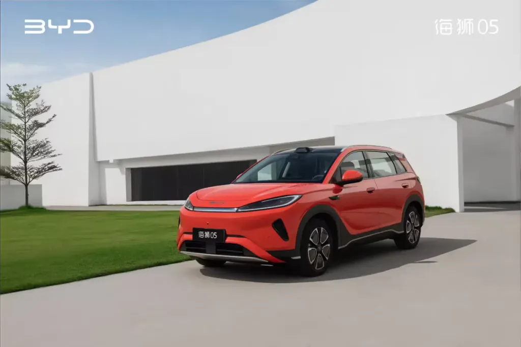 BYD unveils Sealion 05 EV and DM-i variants