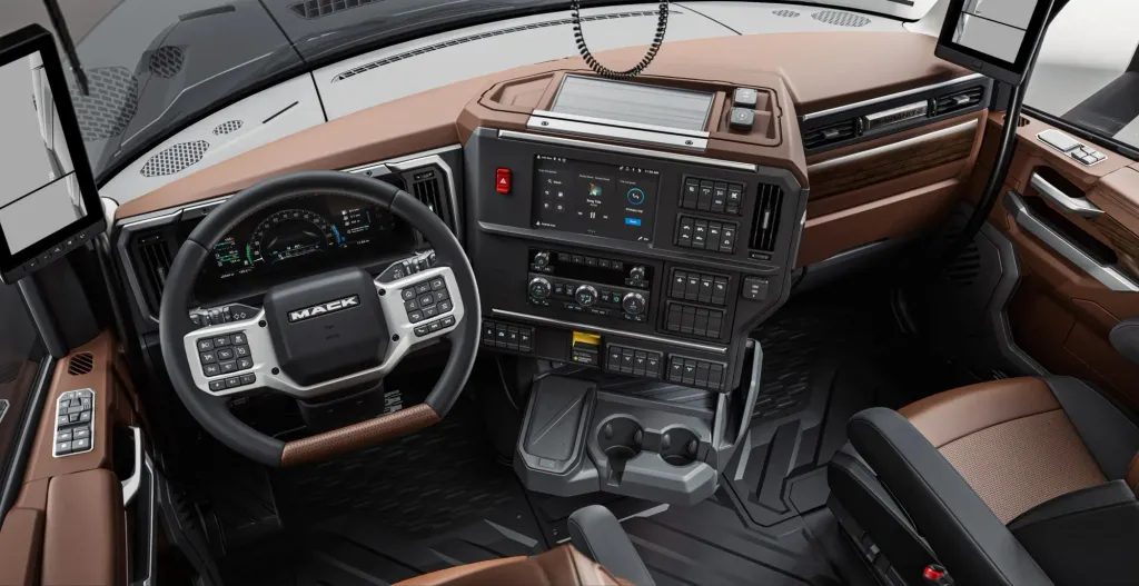 Mack details driver-focused cab for redesigned Granite vocational truck