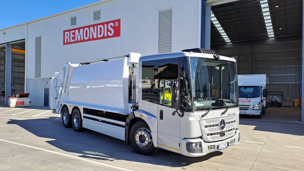 Remondis trials electric rubbish truck in Australia
