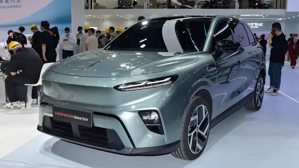 Hongqi debuts Global SUV amid FAW-Leapmotor collaboration