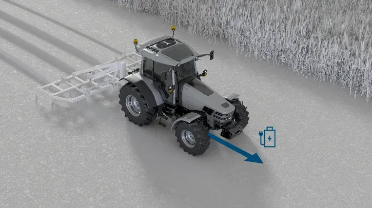 Bosch Introduces 800V Electric Drive for Agricultural Machinery