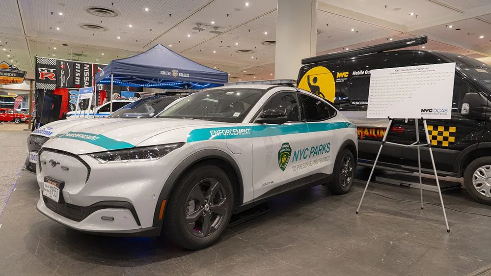 New York City law enforcement reaches 1,000 plug-in vehicles