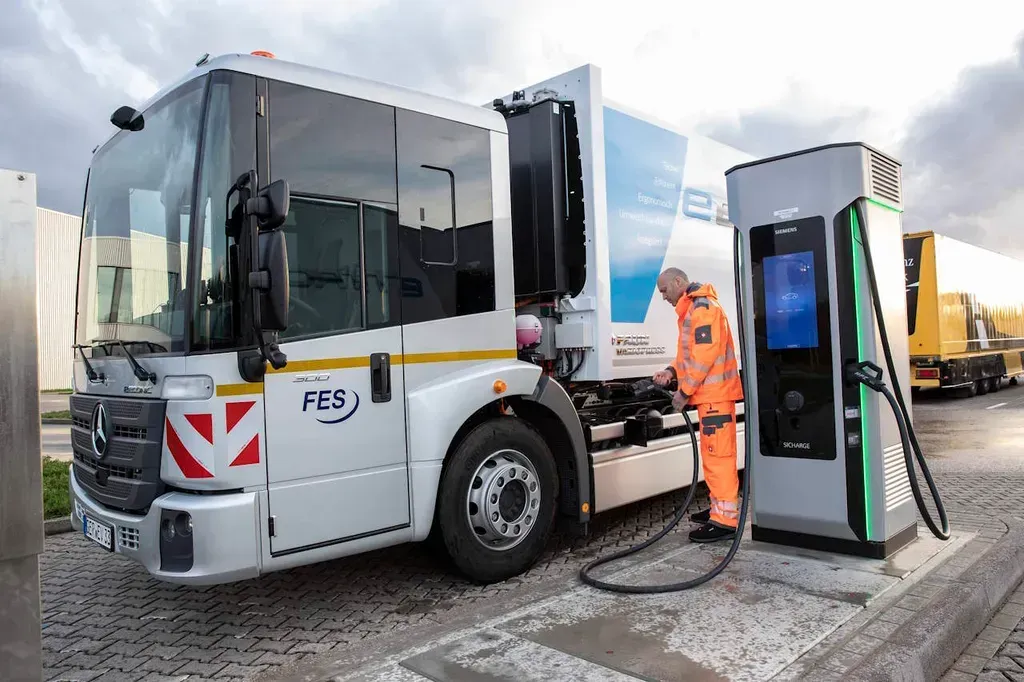 Mercedes-Benz Launches Reworked EV Batteries for Electric Trucks