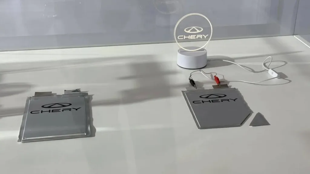 Chery plans 2027 real-world tests for solid-state batteries