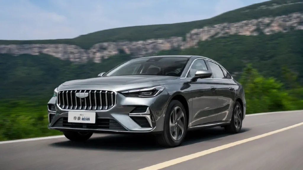 Geely launches Emgrand i-HEV hybrid saloon in China