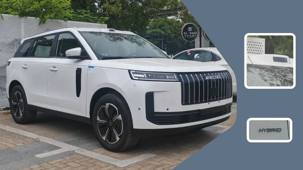 Jaecoo J5 spotted with LiDAR-assisted driving system in China