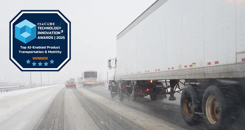 Lytx weather hazard alerts feature wins AI-enabled product award
