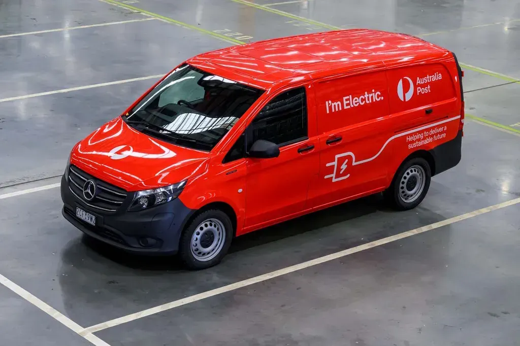 Australia Post Integrates 36 Mercedes-Benz Electric Vans