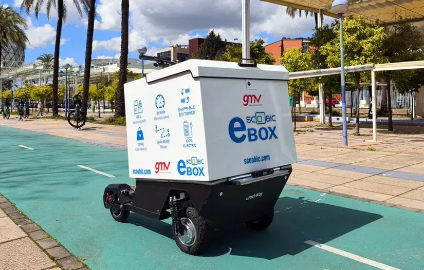 GMV and Scoobic launch autonomous electric delivery vehicle