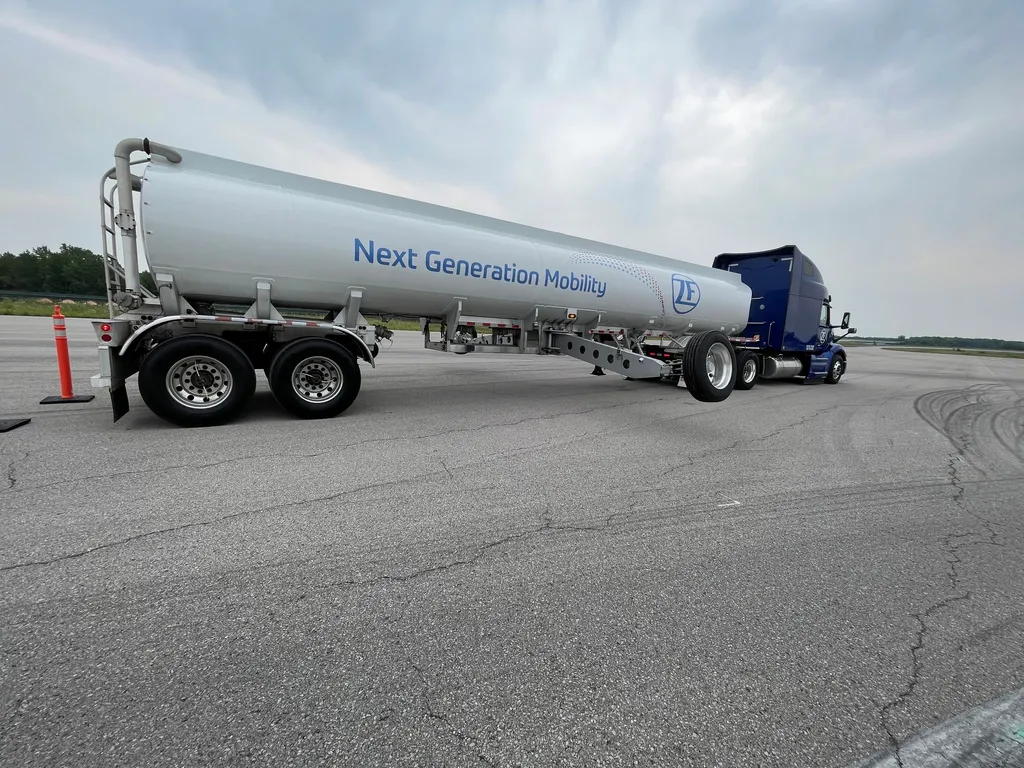 ZF demonstrates intelligent-trailer safety and electronic control technologies