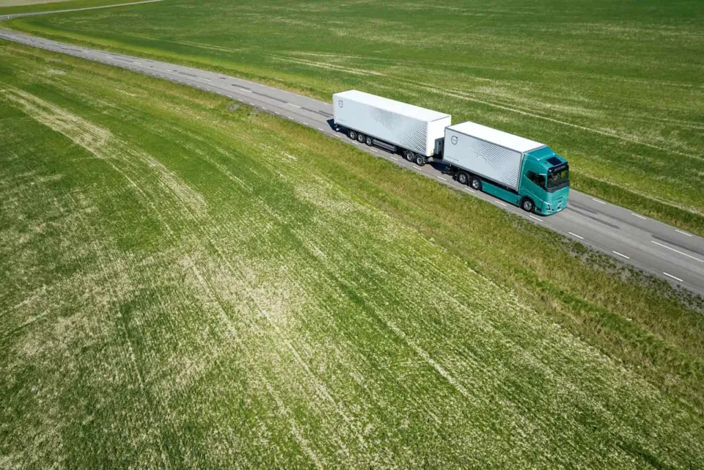 Volvo starts FH Aero Electric production and unveils 80-tonne electric truck