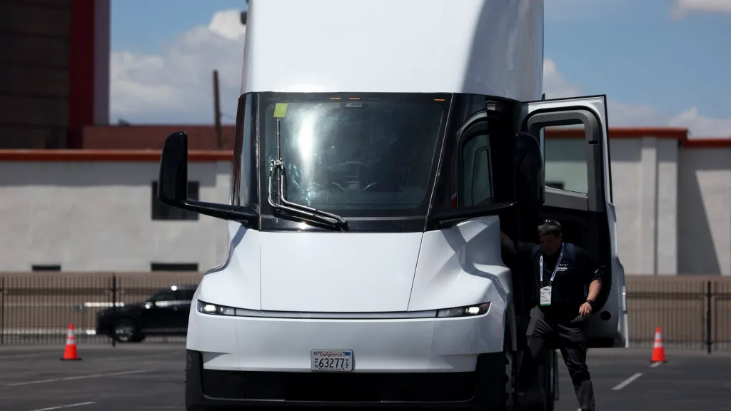 Tesla opens Nevada factory to scale production of electric Semi trucks