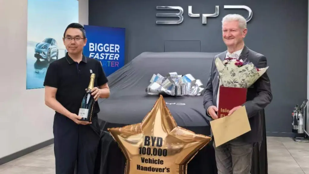 BYD launches UK flash charger and plans 300 installations by end-2026